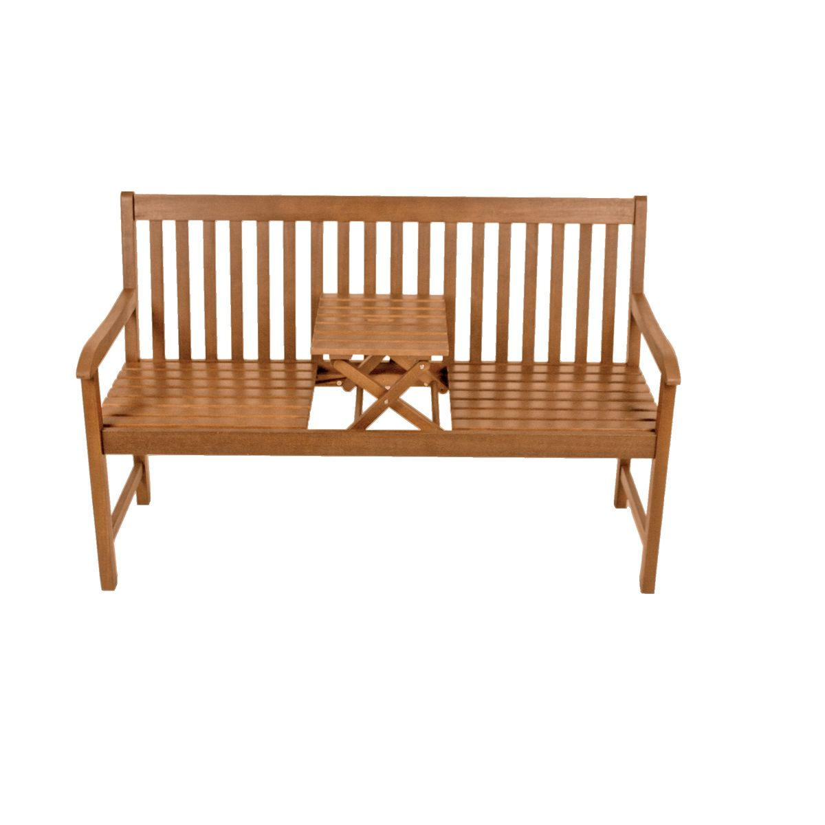 GARTENBANK 144/89/65 cm  in Braun  - Braun, Basics, Holz (144/89/65cm)