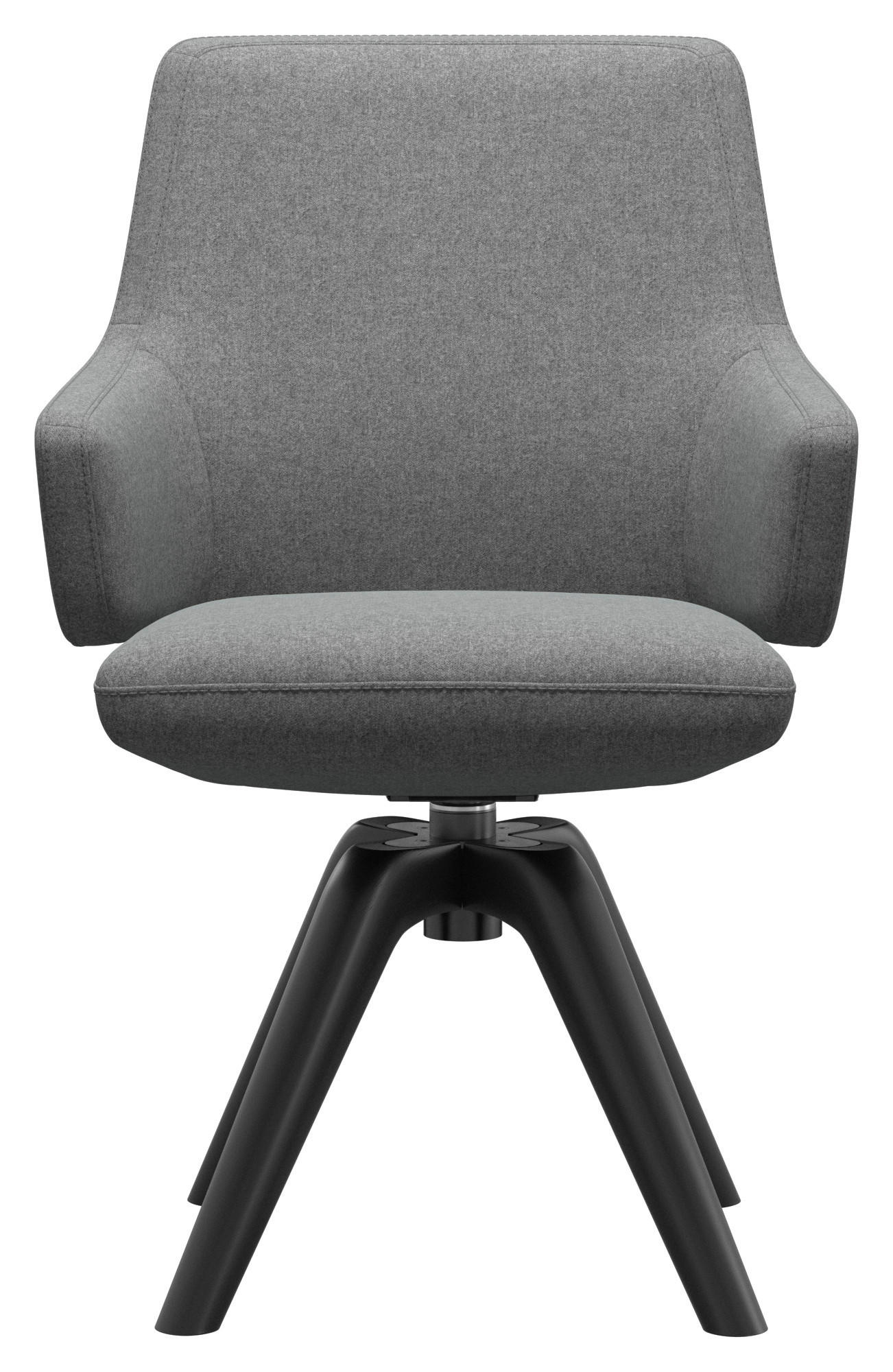 ARMLEHNSTUHL in Flachgewebe - Grau, MODERN, Holz/Textil (58/92/62cm) - Stressless