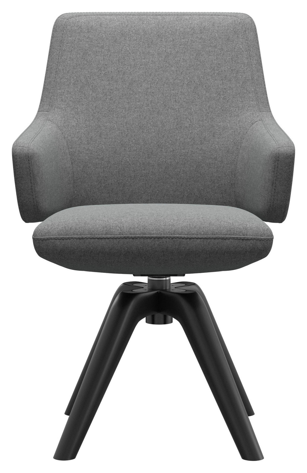 ARMLEHNSTUHL  in Flachgewebe  - Grau, MODERN, Holz/Textil (58/92/62cm) - Stressless