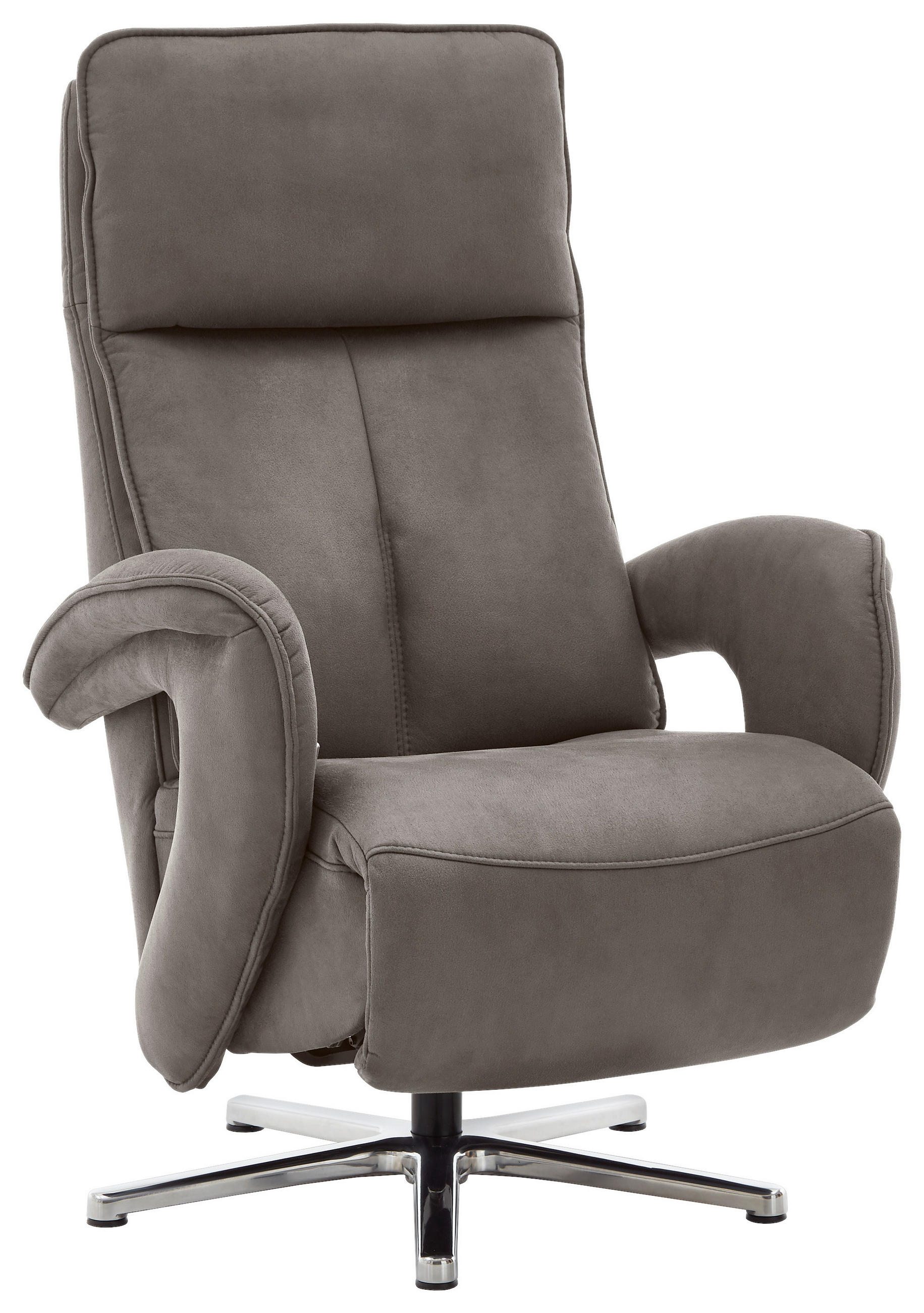 RELAXSESSEL in Textil Alufarben  - Alufarben, Design, Textil/Metall (77/110/87cm) - Valdera