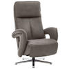 RELAXSESSEL in Textil Alufarben  - Alufarben, Design, Textil/Metall (77/110/87cm) - Valdera