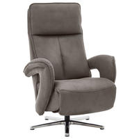 RELAXSESSEL in Textil Alufarben  - Alufarben, Design, Textil/Metall (77/110/87cm) - Valdera