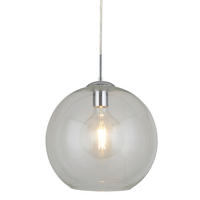 VISEČA SVETILKA  Balls      30/120 cm      E27 - barve kroma, Design, kovina/steklo (30/120cm)