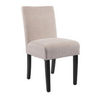 STOL textilväv  - beige/svart, Design, trä/textil (62/88/47cm) - Niels Andersson