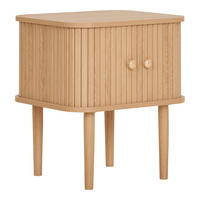 BEISTELLTISCH in Holz 40/50.5/45 cm  - Naturfarben, Basics, Holz (40/50.5/45cm)