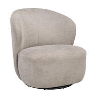 FÅTÖLJ i trä, metall, textil svart, beige  - beige/svart, Klassisk, metall/trä (76/82/82cm) - Rowico