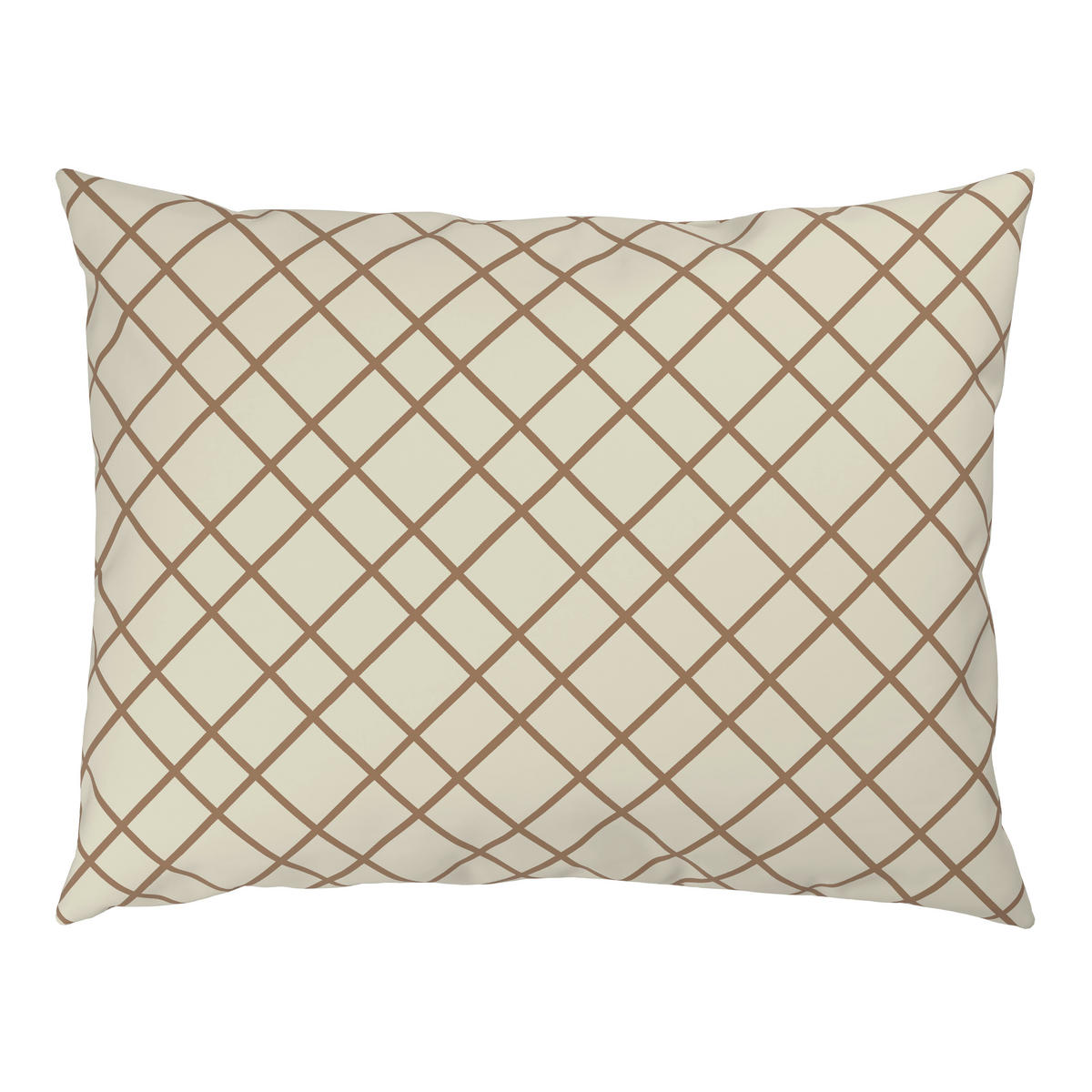 BETTWÄSCHESET Flanell 200/210 cm  65 cm/100 cm  - Creme/Braun, Konventionell, Textil (200/210cm) - Esposa