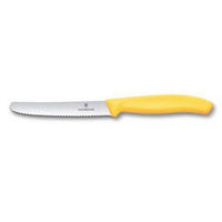 TOMATENMESSER Swiss Classic  - Gelb/Silberfarben, Basics, Kunststoff/Metall (22/2.4/1.2cm) - Victorinox