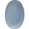 SERVIERPLATTE - Blau, Design, Keramik (21/31cm) - Landscape