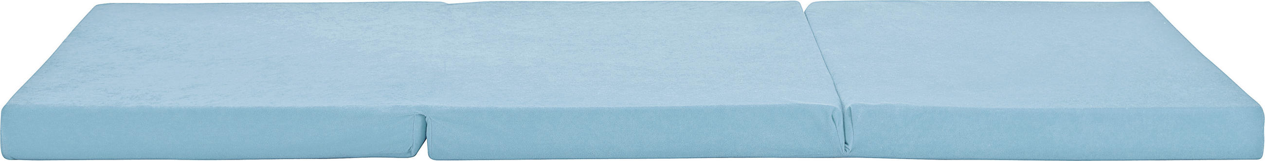 SKLADACÍ MATRAC, 65/186 cm - tyrkysová, Modern, textil (65/186cm) - Carryhome