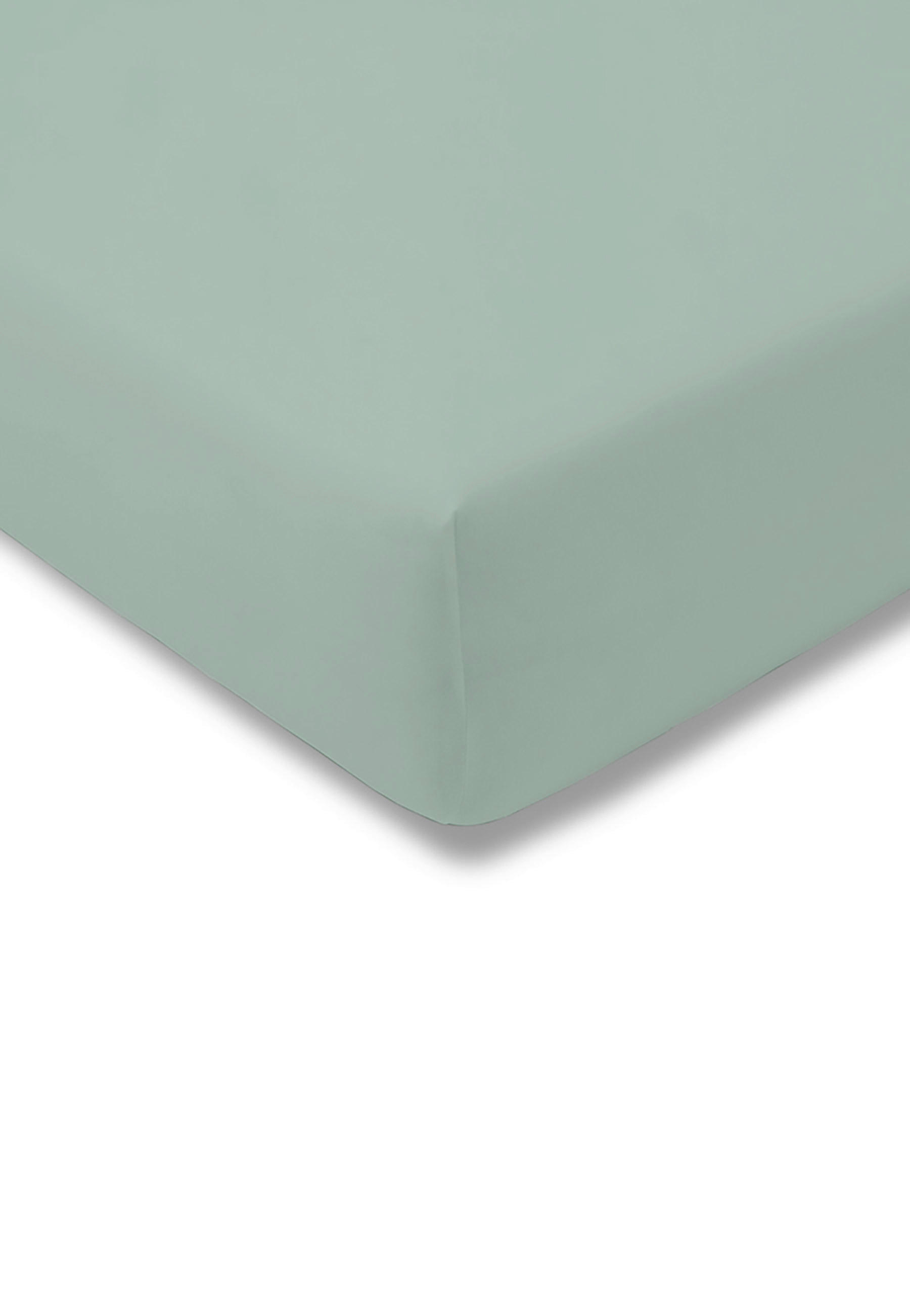 SPANNLEINTUCH 100/200 cm Zwirn-Jersey  - Salbeigrün, Basics, Textil (100/200cm) - Estella