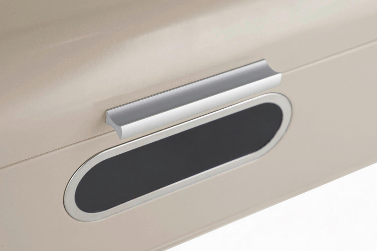 BRÖDLÅDA - cremefärgad, Basics, metall (42/23/16,5cm) - Echtwerk