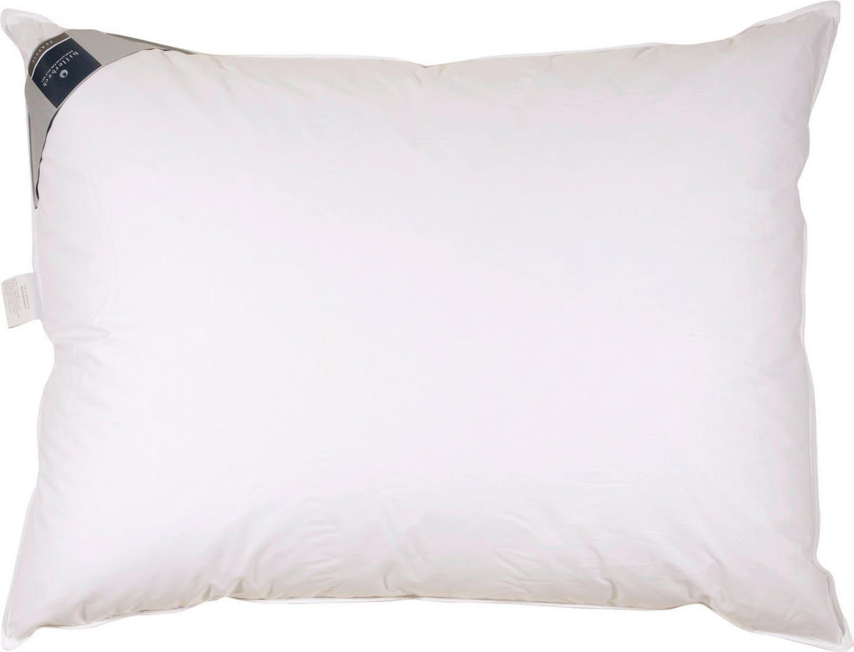 POLŠTÁŘ POD HLAVU, 40/80 cm - bílá, Basics, textil/přírodní materiály (40/80cm) - Billerbeck