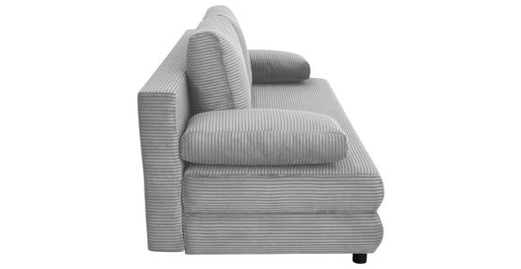 SCHLAFSOFA Taras  mit Stoffauswahl Cord Grau  - Schwarz/Grau, Design, Kunststoff/Textil (197/77/81cm) - Xora