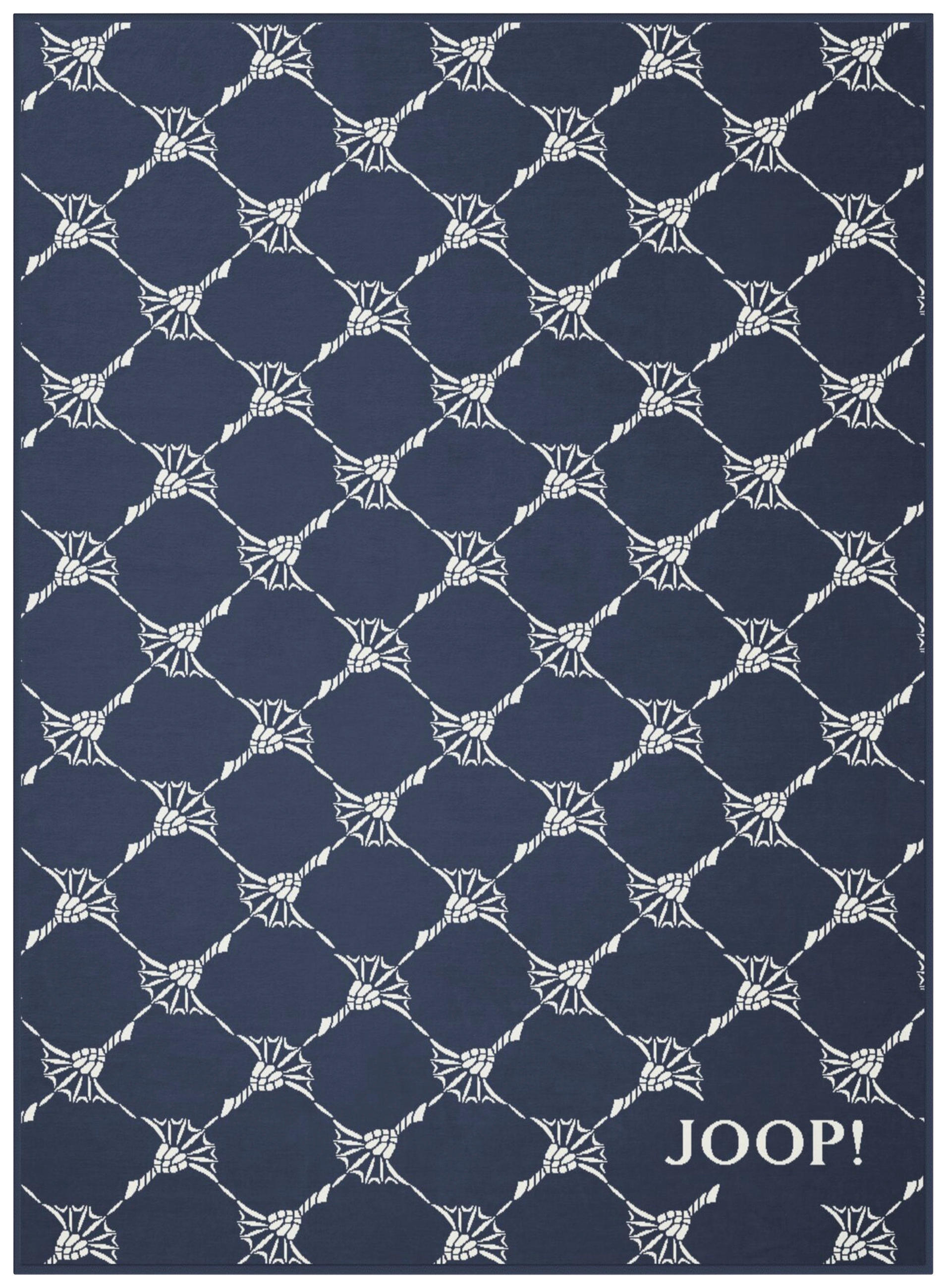 DECKE 125/170 cm  - Blau, Design, Textil (125/170cm) - Joop!