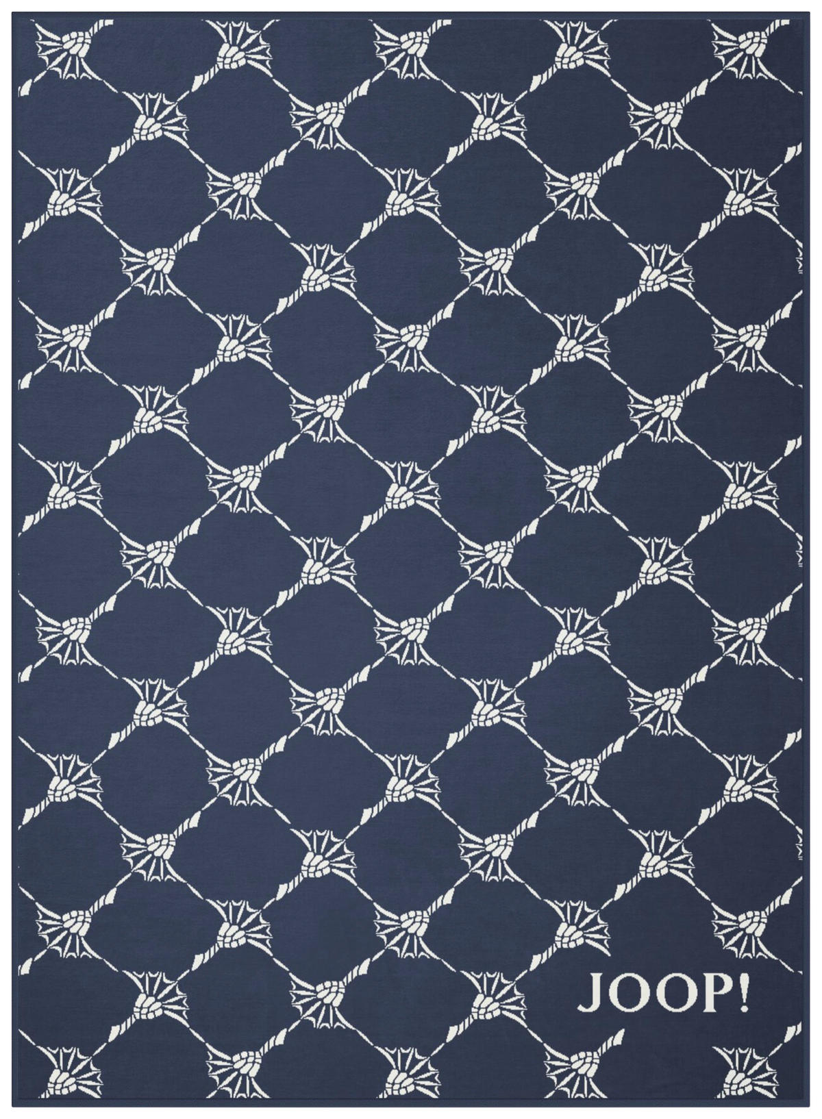 DECKE 125/170 cm  - Blau, Design, Textil (125/170cm) - Joop!