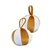 ZIERKISSEN  10/10 cm   - Goldfarben, Design, Textil (10/10cm) - Svanefors