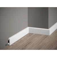 ZIDNA DEKORACIJA     200/1,5/5 cm      - bijela, Basics, plastika (200/1,5/5cm)