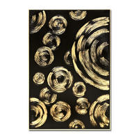 OBRAZ, abstraktní, 92/62/4 cm - vícebarevná, Basics, dřevo (92/62/4cm)