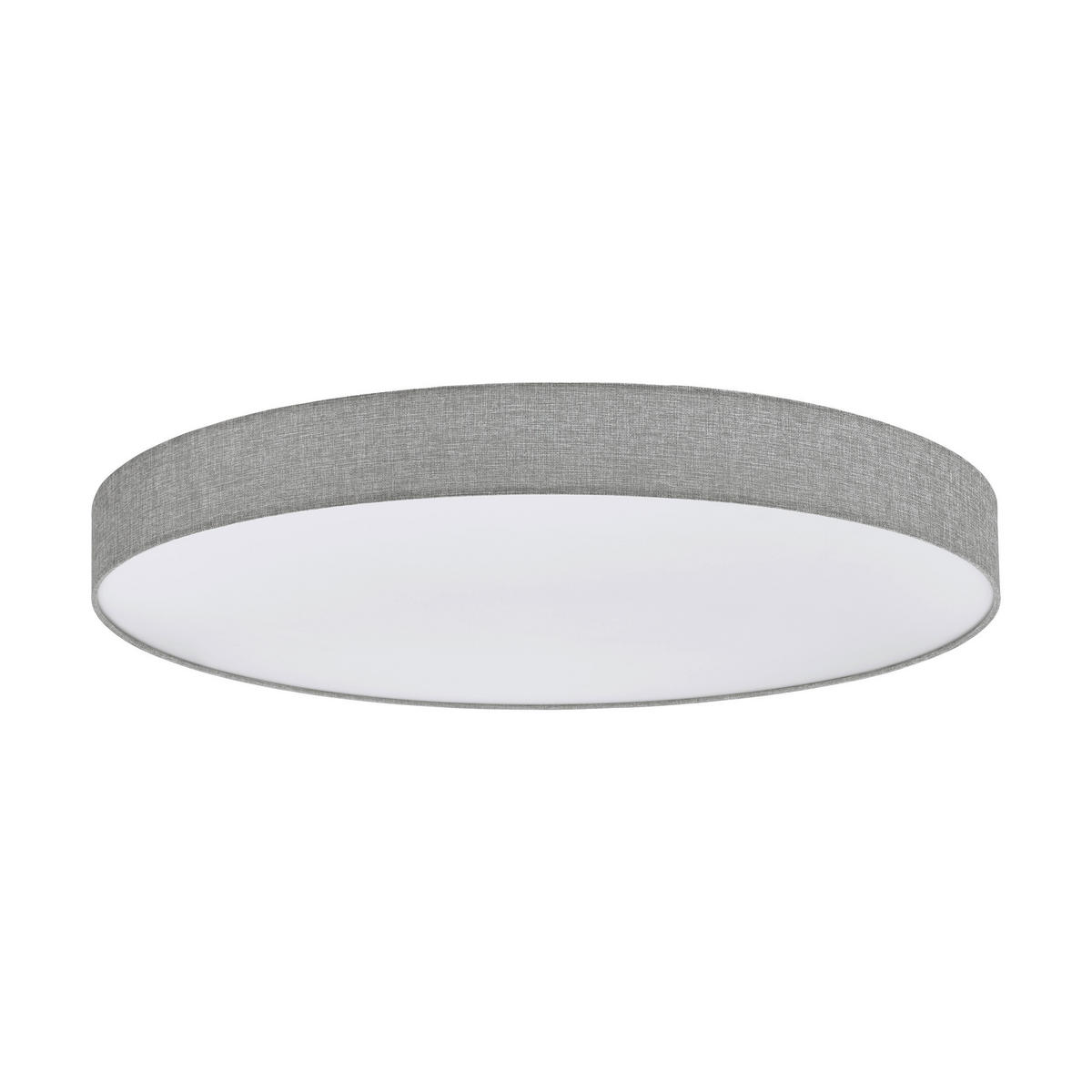 LED-DECKENLEUCHTE Romaro-Z  Smart 57/15 cm   - Weiß/Grau, Basics, Kunststoff/Textil (57/15cm) - Eglo