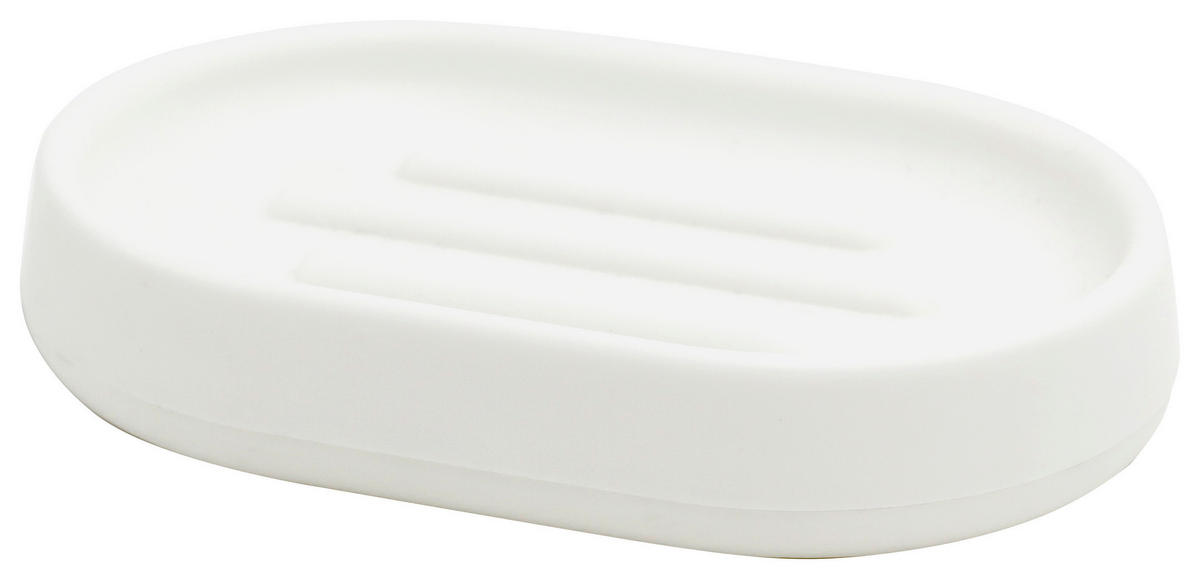SEIFENSCHALE Kunststoff  - Weiss, Basics, Kunststoff (13,3/2,6/8,8cm) - Sadena
