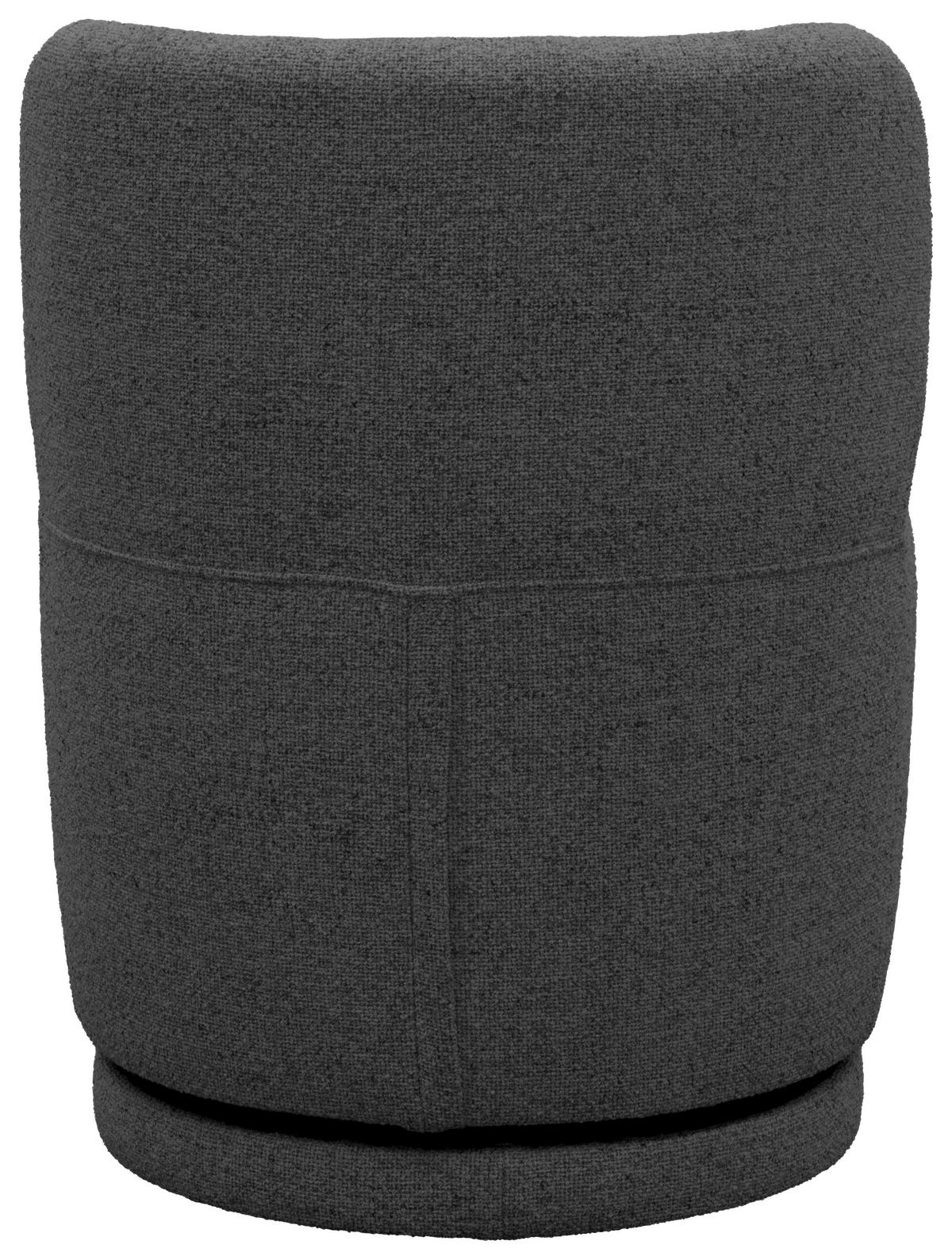 SESSEL in Webstoff Anthrazit  - Anthrazit/Beige, MODERN, Textil (60/74/60cm) - Livetastic