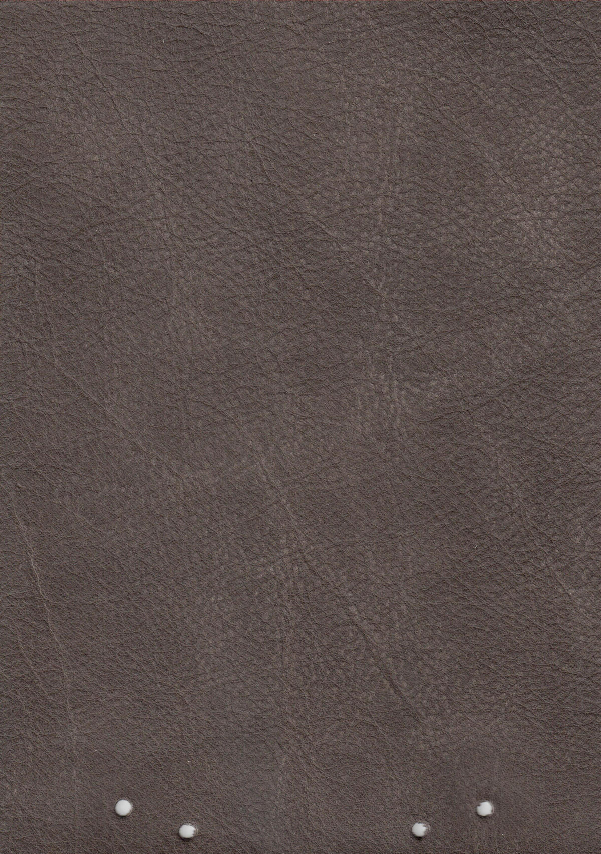 STUHL  in Stahl Echtleder naturbelassen Metall, Leder  - Graubraun/Schwarz, Design, Leder/Metall (52/90/60cm) - Bacher