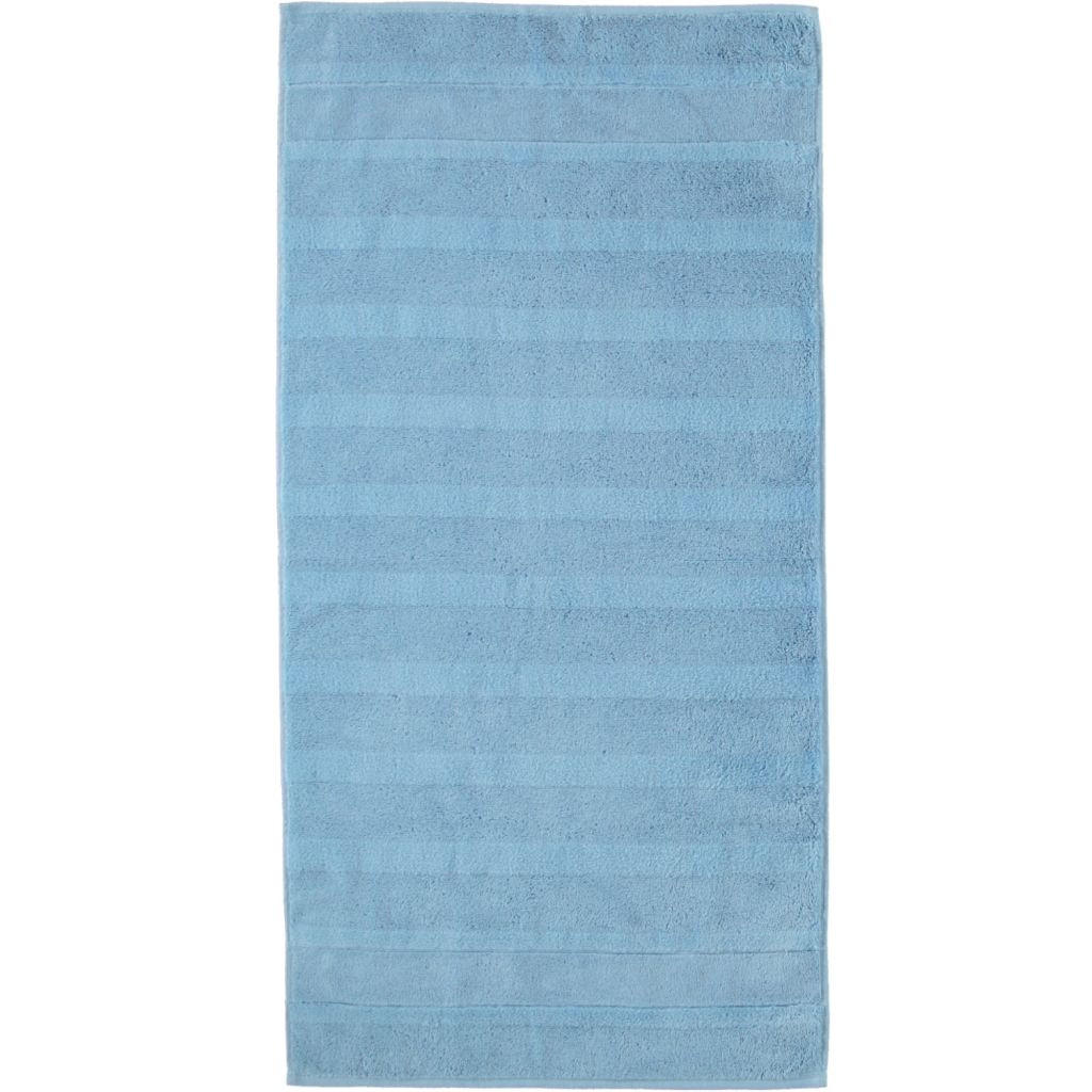 DUSCHTUCH NOBLESSE² UNI 80/160 cm  - Blau, Basics, Textil (80/160cm) - Cawoe