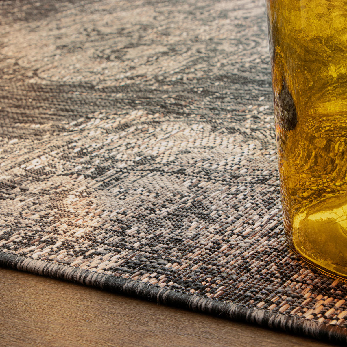 OUTDOORTEPPICH 200/290 cm  - Graubraun/Grau, Design, Textil (200/290cm) - Novel
