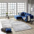 WEBTEPPICH - Blau/Silberfarben, Design, Kunststoff (133/190cm) - Novel WEBTEPPICH - Blau/Silberfarben, Design, Kunststoff (133/190cm) - Novel