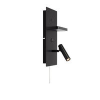 WANDLEUCHTE - Schwarz, Design, Metall (34/10,5/14cm) - Markslöjd