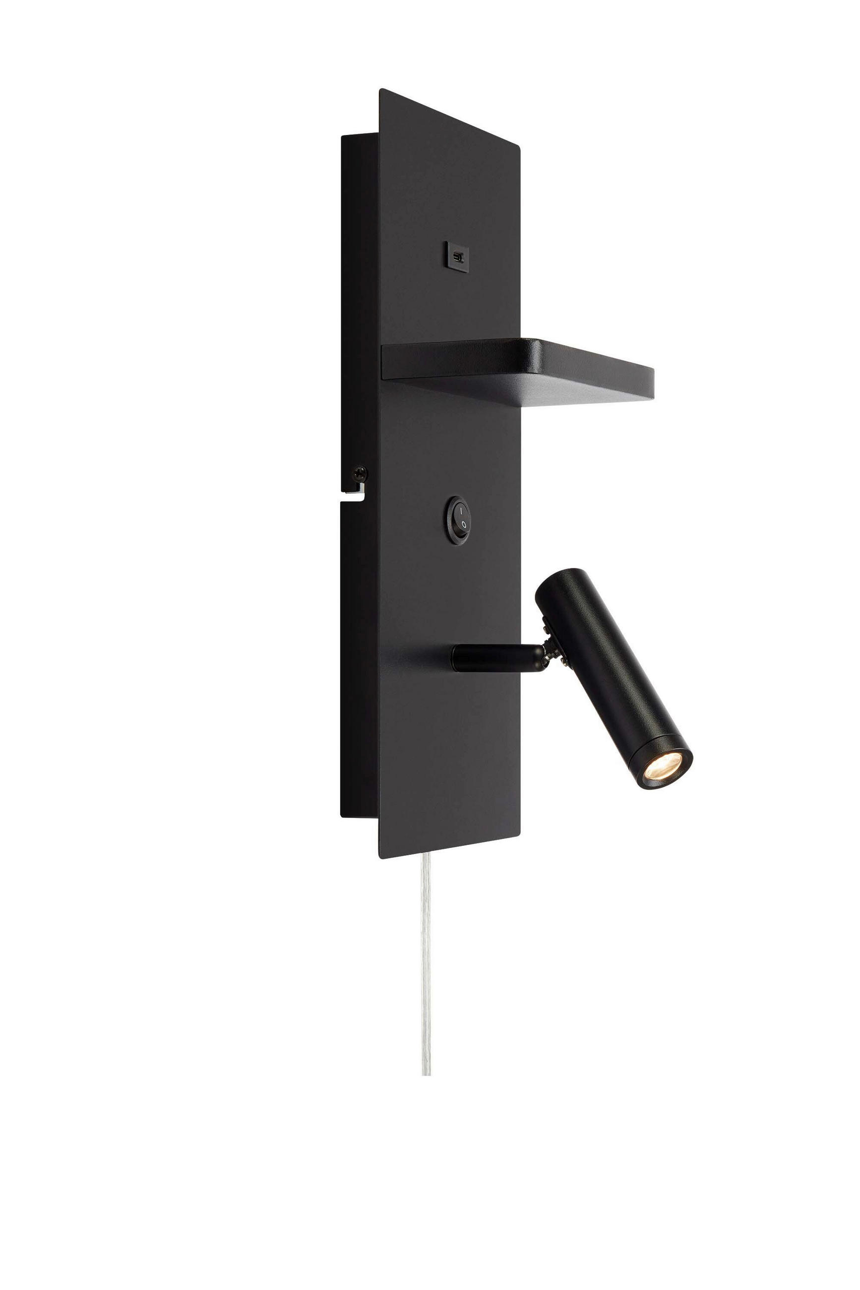 Markslöjd Wandleuchte Carcia Schwarz 34x10.5x14 cm