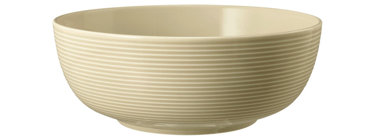 SCHÜSSEL Beat   - Sandfarben, Basics, Keramik (25/25/10cm) - Seltmann Weiden