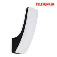 ZUNANJA STENSKA SVETILKA     8,6/26,3/14,4 cm          - črna, Basics, kovina/umetna masa (8,6/26,3/14,4cm)