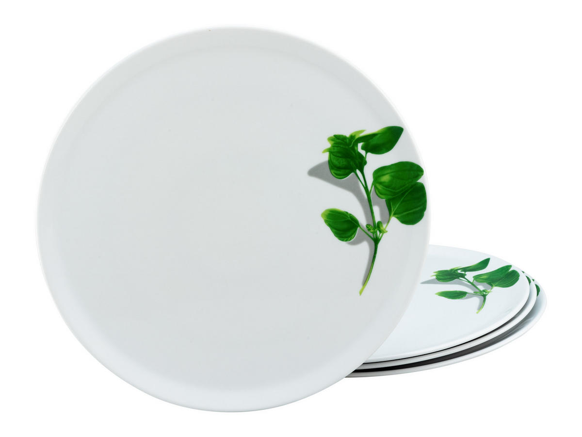 SET PIZZATALLRIKAR 33 cm  - grön, Klassisk, keramik (33cm) - Creatable