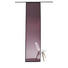 FLÄCHENVORHANG transparent 60/245 cm - Aubergine, Design, Textil (60/245cm) FLÄCHENVORHANG transparent 60/245 cm - Aubergine, Design, Textil (60/245cm)