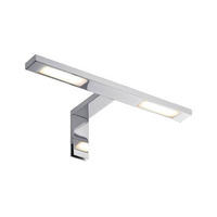 BILDERLEUCHTE 11,0/8,0 cm   - Chromfarben, Design, Metall (11,0/8,0cm) - Paulmann