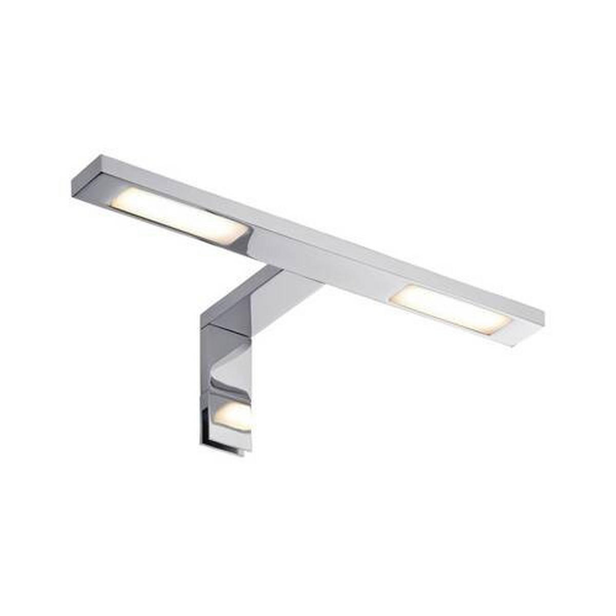 BILDERLEUCHTE 11,0/8,0 cm   - Chromfarben, Design, Metall (11,0/8,0cm) - Paulmann