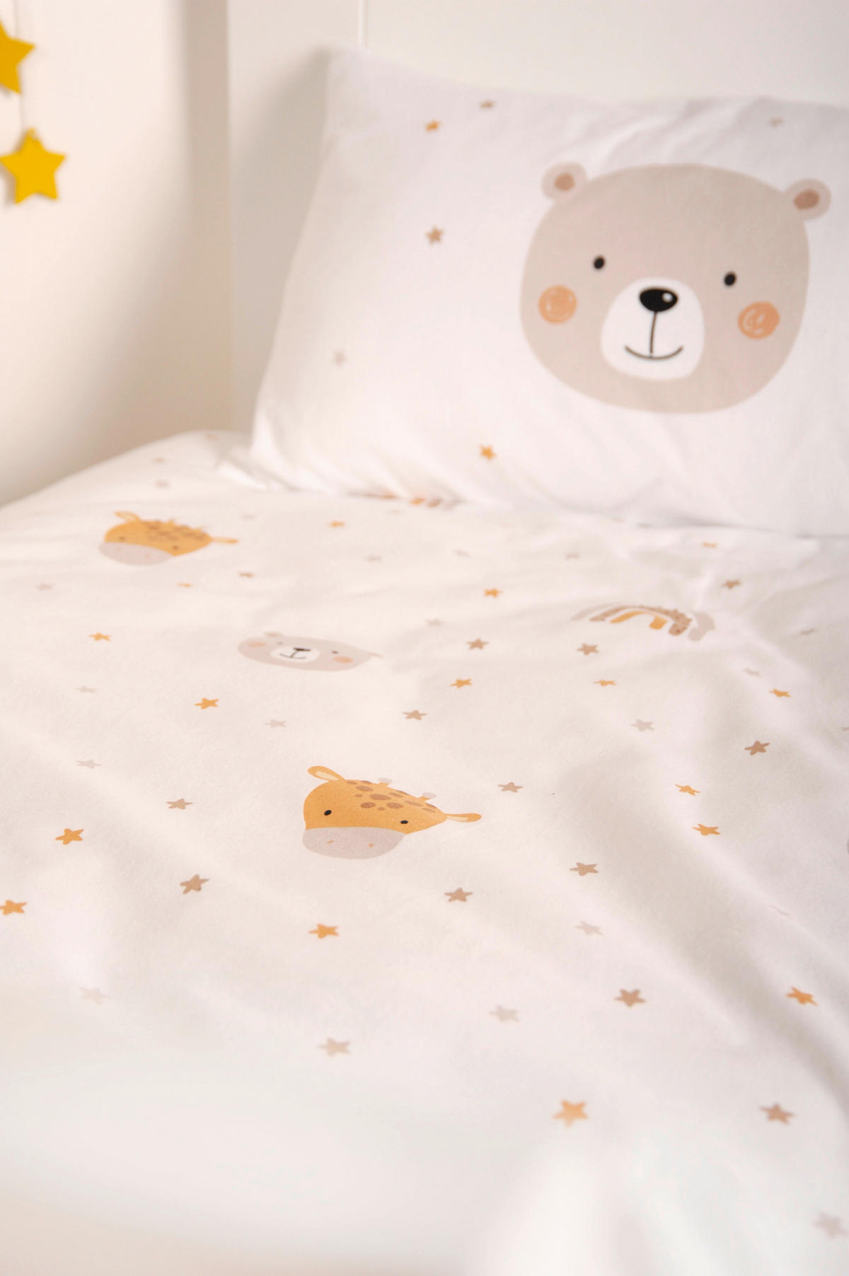 BABYBETTWÄSCHE Little Friends Biber 100/135 cm  - Basics, Textil (100/135cm) - baby best