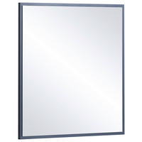 WANDSPIEGEL 67/67/3 cm  - Blau, Holzwerkstoff (67/67/3cm) - MID.YOU