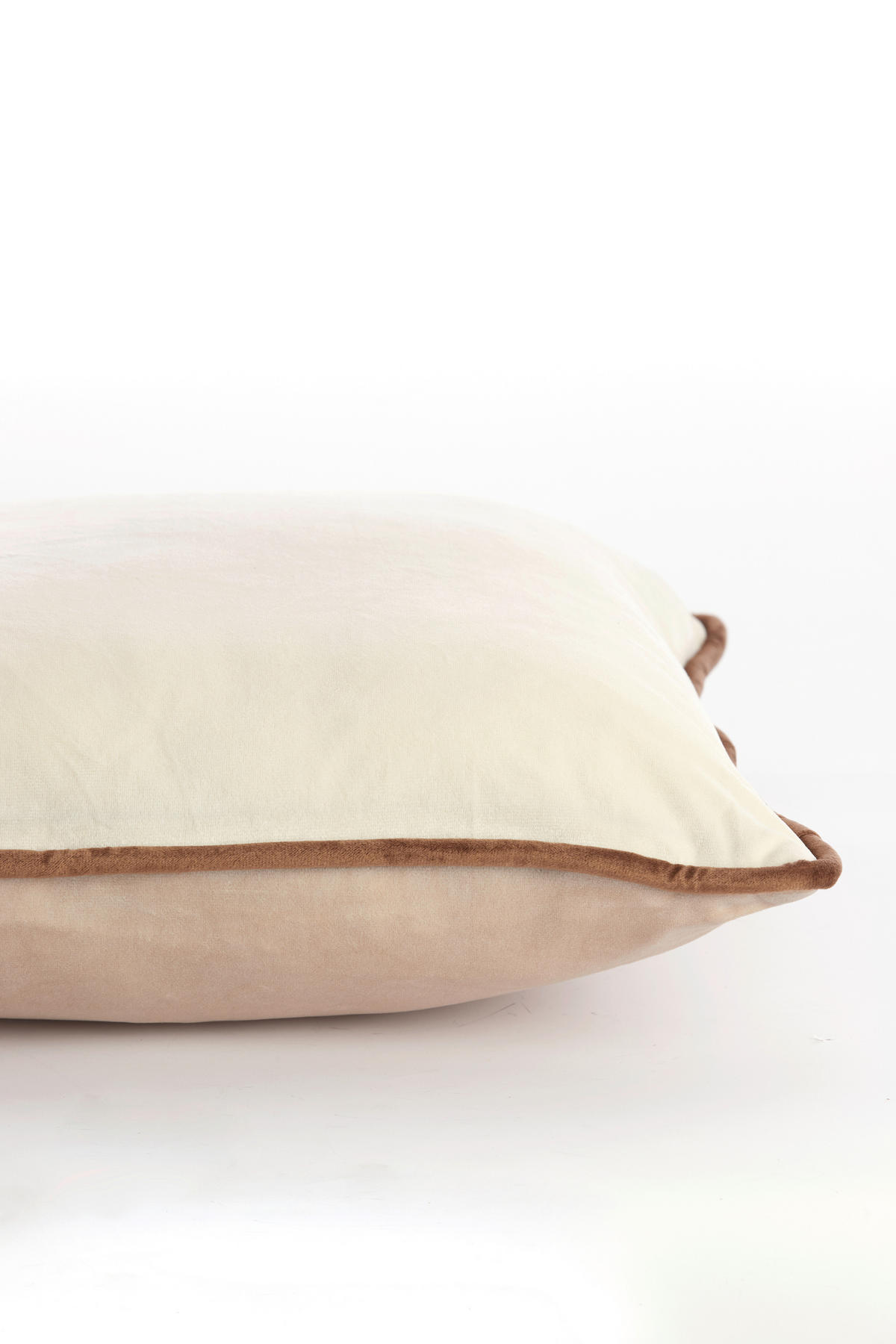 ZIERKISSEN CIVENS 45/45 cm  - Sandfarben/Creme, LIFESTYLE, Textil (45/45cm) - Light & Living