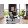 RELAXSESSEL in Textil Grau  - Schwarz/Grau, Design, Textil/Metall (68/117/85cm) - Cantus