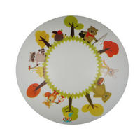 NIERMANN KINDERDECKENLEUCHTE 36/10 cm   - Multicolor/Weiß, Trend, Kunststoff (36/10cm) - Niermann