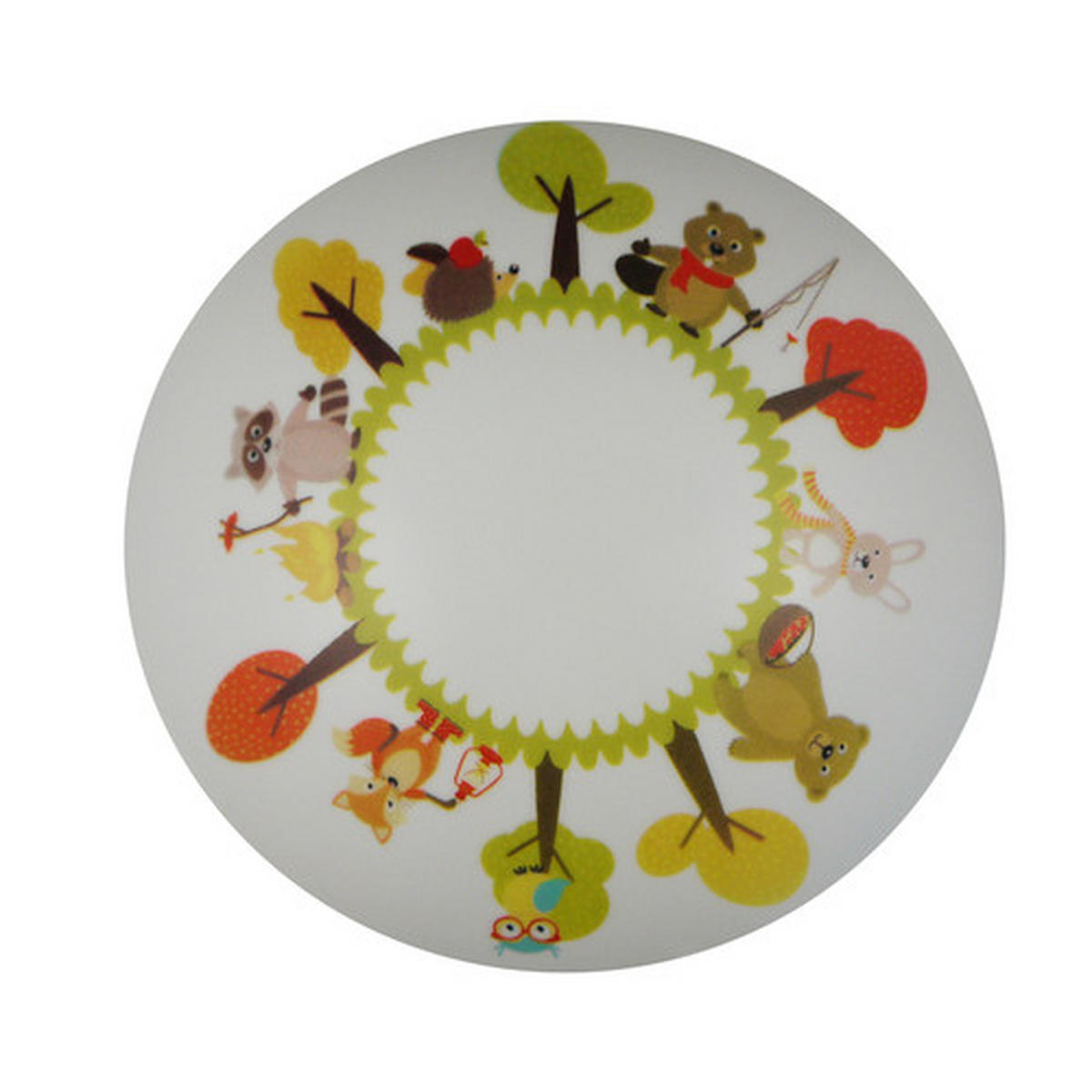 NIERMANN KINDERDECKENLEUCHTE 36/10 cm   - Multicolor/Weiß, Trend, Kunststoff (36/10cm) - Niermann