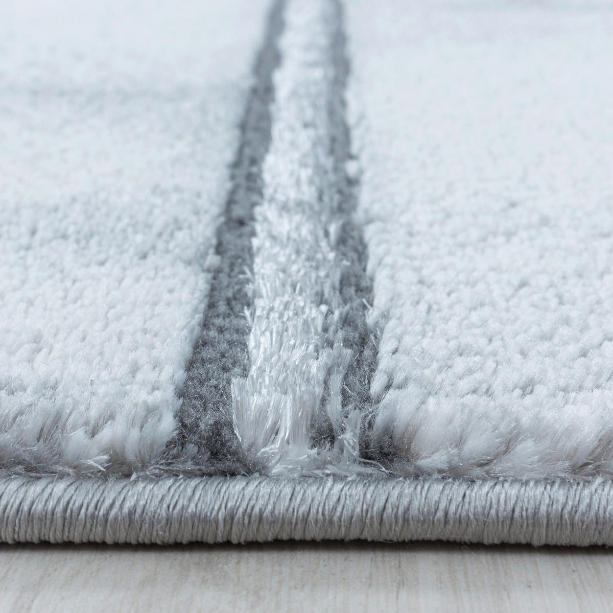 WEBTEPPICH 140/200 cm Naxos 3816 silber Silberfarben  - Silberfarben, Design, Textil (140/200cm) - Novel