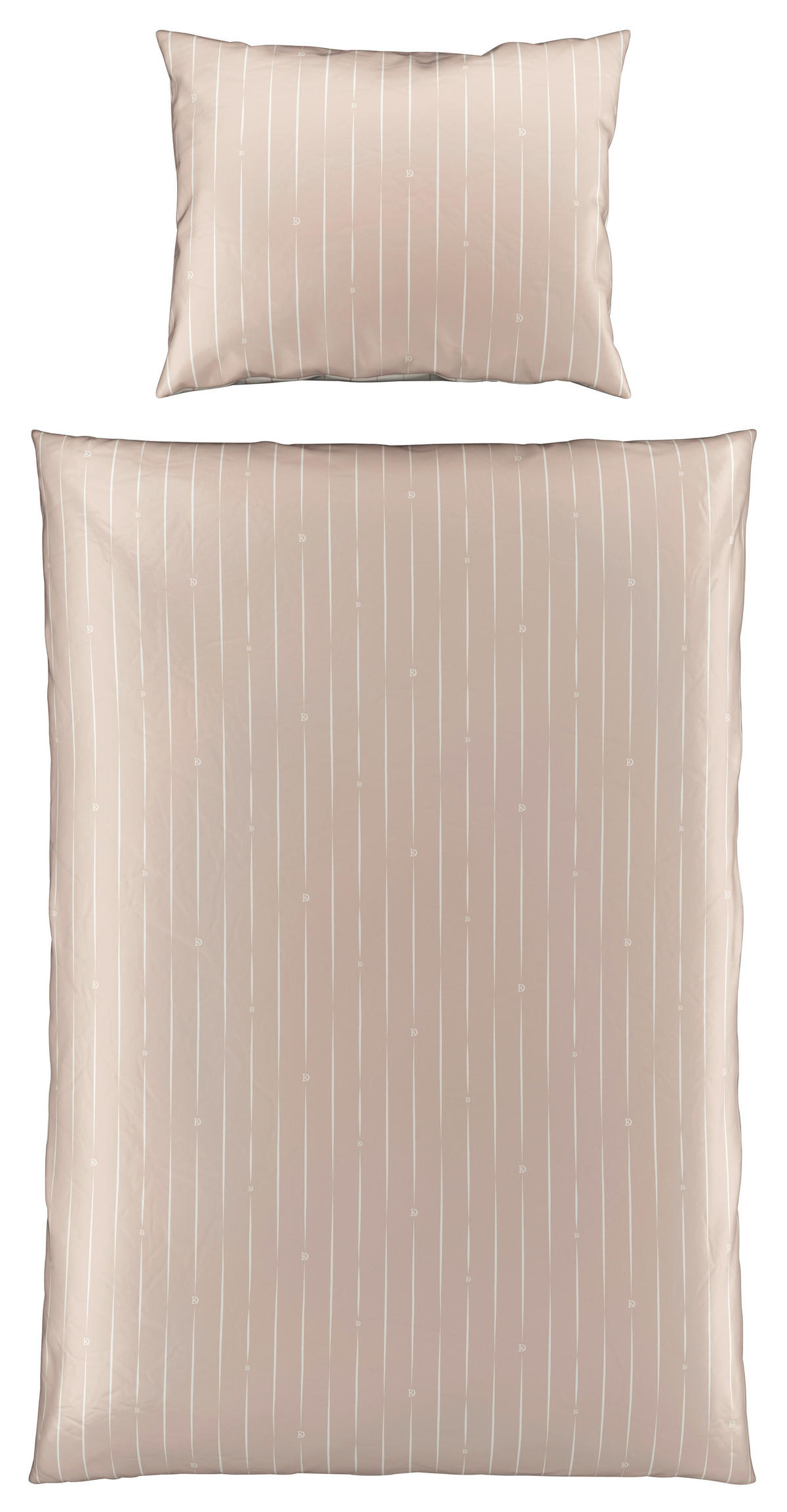 OBOUSTRANNÉ POVLEČENÍ, satén, béžová, 140/220 cm - béžová, Design, textil (140/220cm) - Dieter Knoll