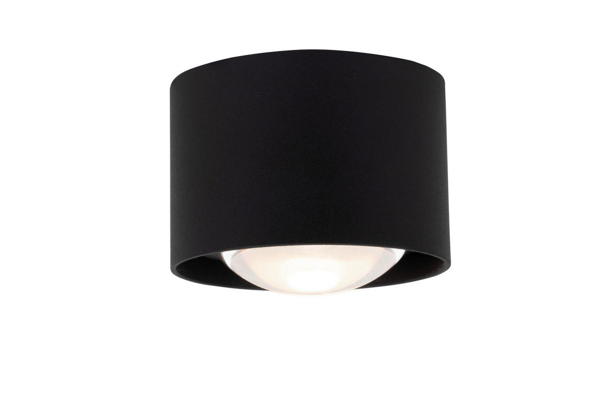 LED-SPOTKOPF Puk 8,5/6 cm  - Weiß, Design, Metall (8,5/6cm) - Novel