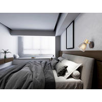 WANDLEUCHTE LINDITA 16,5/8,5/14 cm   - Schwarz, LIFESTYLE, Glas/Metall (16,5/8,5/14cm) - Näve