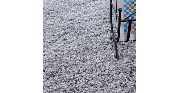 HOCHFLORTEPPICH 80 cm Life 1500 Hellgrau - Hellgrau, KONVENTIONELL, Textil (80cm) - Novel