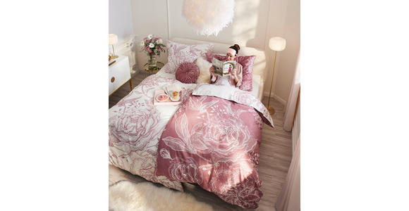 BETTWÄSCHE 140/200 cm - Rosa, Trend, Textil (140/200cm) - Esposa